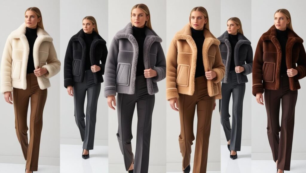 Winter Shearling Jackets: