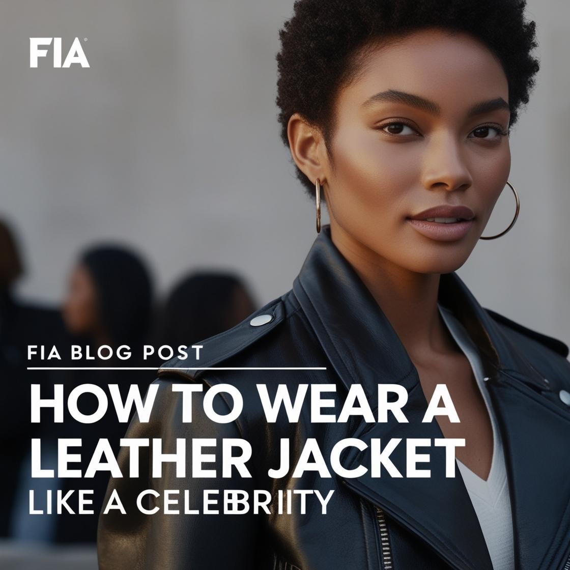 HOW TO Wear a Leather Jacket Like a Celebrity