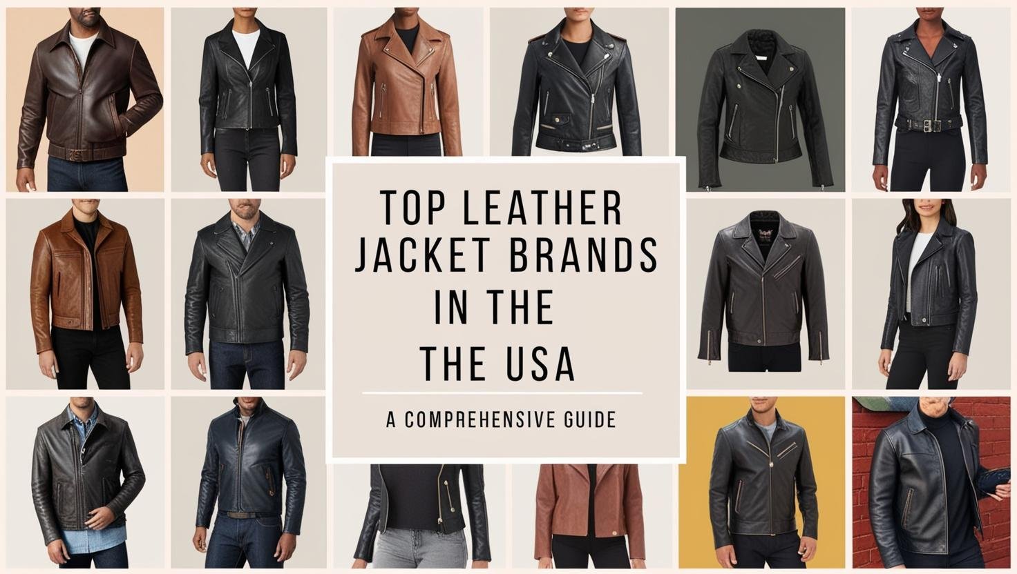 Best Leather Jacket Brands in the USA