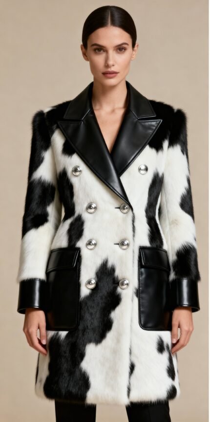 Hair Leather Coat for Women