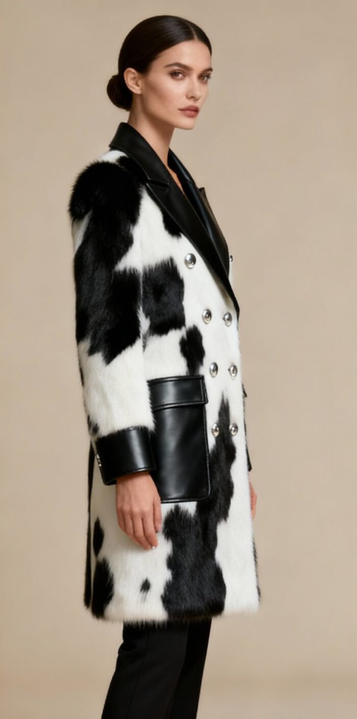 Hair Leather Coat for Women