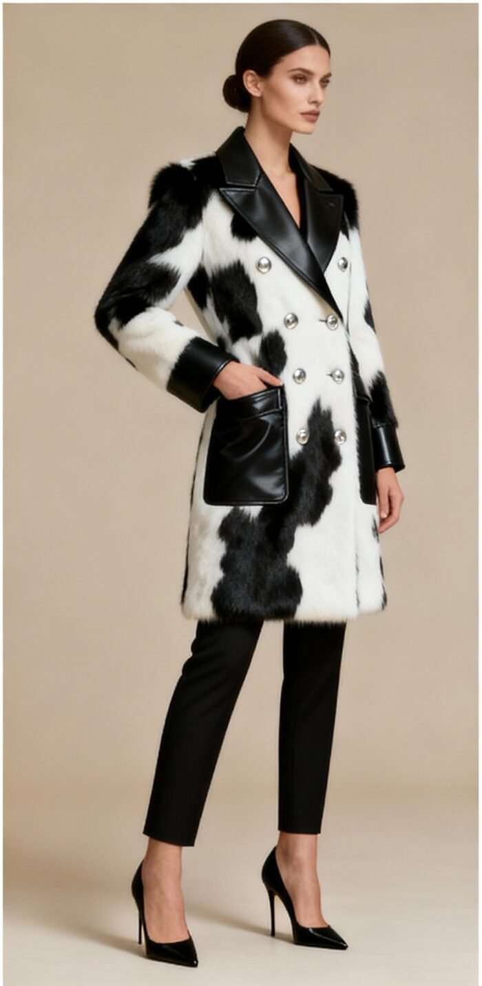 Hair Leather Coat for Women