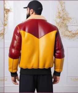 Leather Bomber Jacket