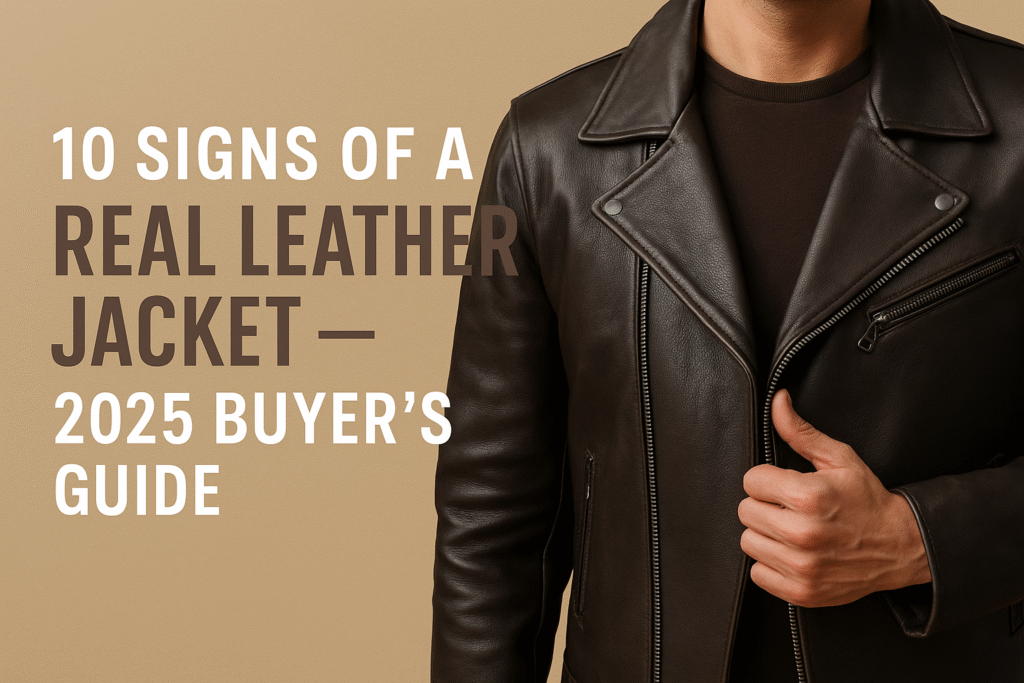 REAL LEATHER JACKET