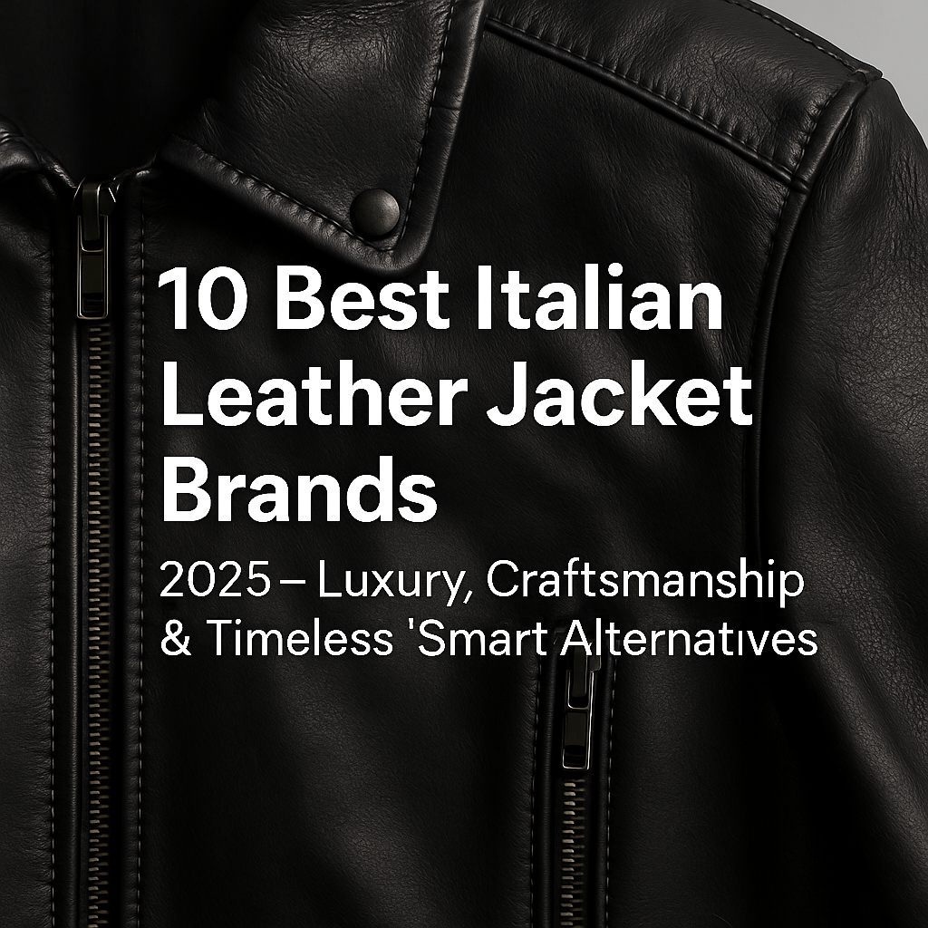 Best Italian Leather Jacket Brands