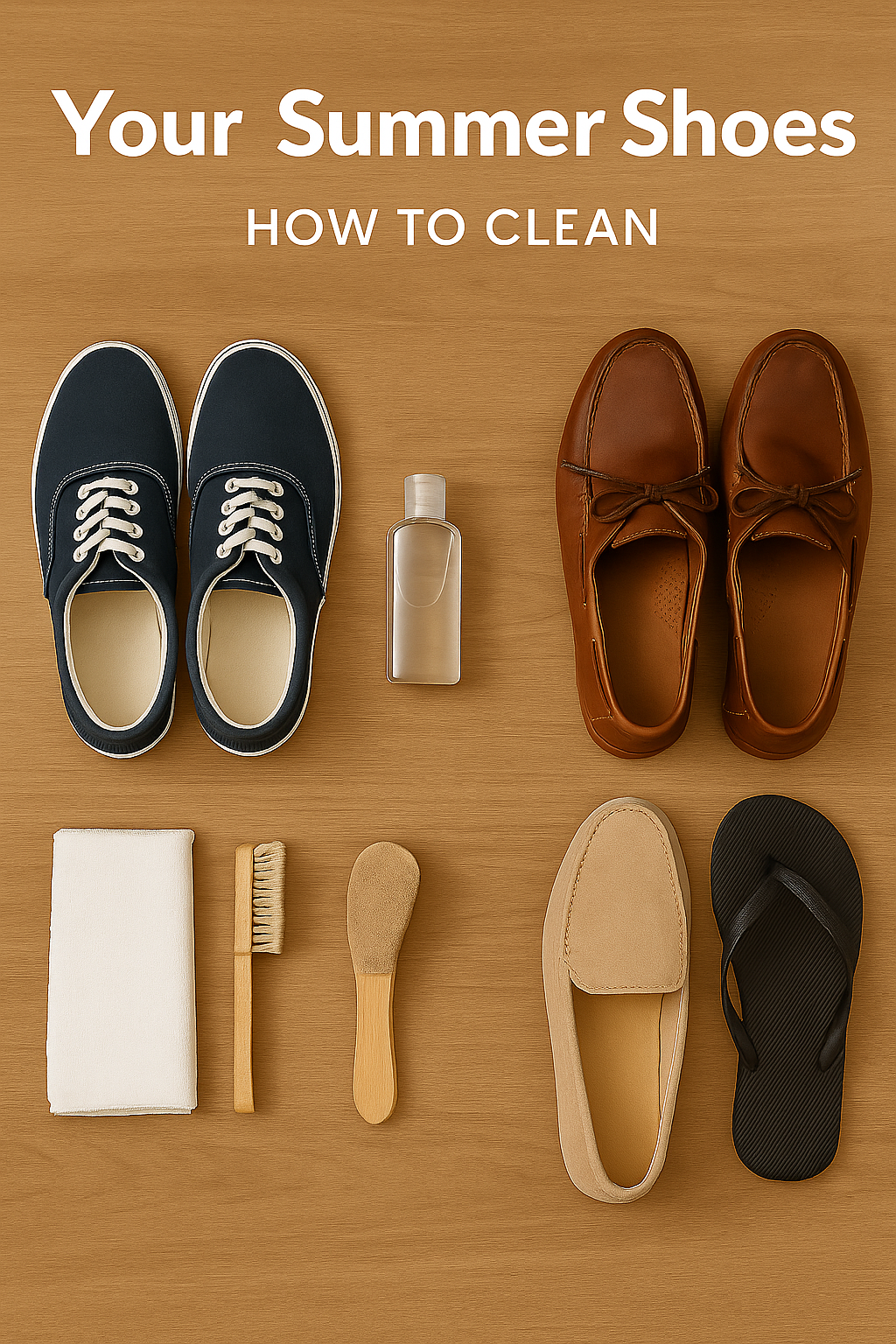 How to Clean Your Summer Shoes