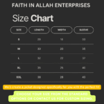 “Bomber jacket size chart for men and women.”