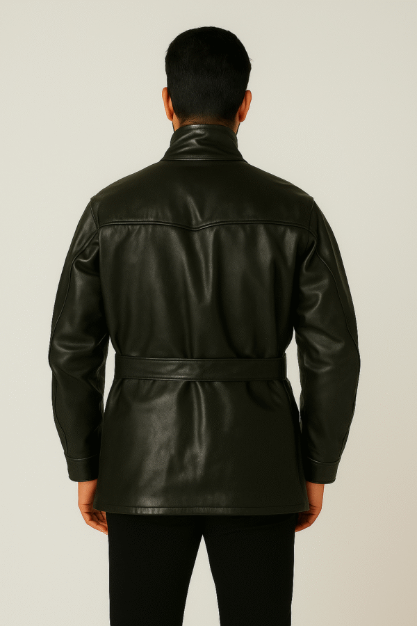 Premium Black Steerhide Leather Jacket