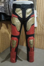 Iron Man-Style Leather Motorcycle Pants