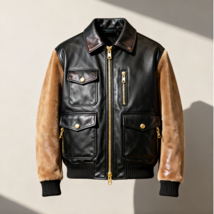 Bomber Brown Jacket