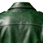 Men’s Olive Green Leather Jacket