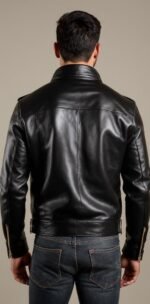 “Steerhide Leather Jacket”