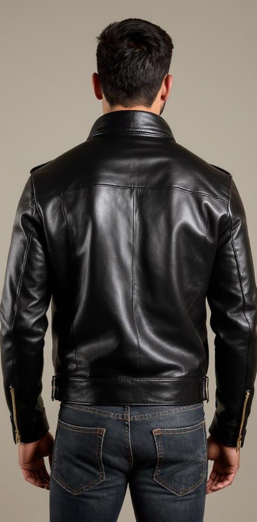 “Steerhide Leather Jacket”