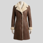 women’s lambskin shearling coat