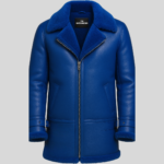 Italian Shearling Leather Coat