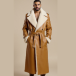 Shearling Trench Coat