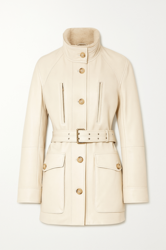 Italian Leather Coat