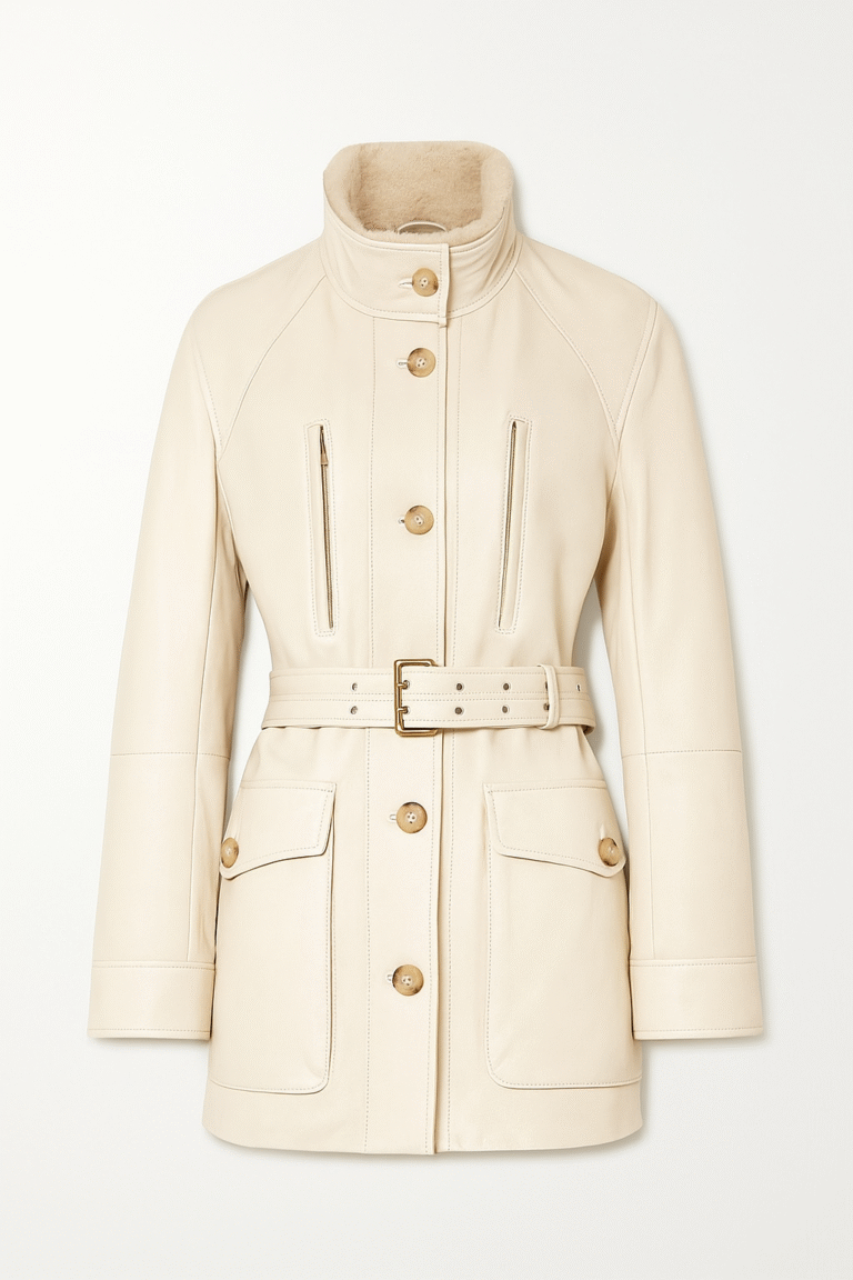 Italian Leather Coat