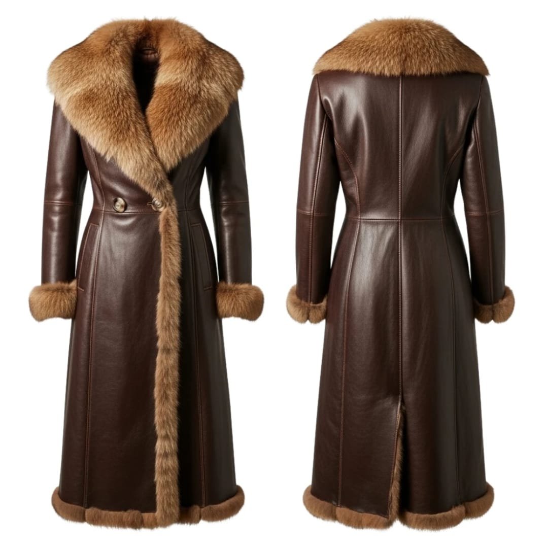 WOMENS SHEARLING COAT