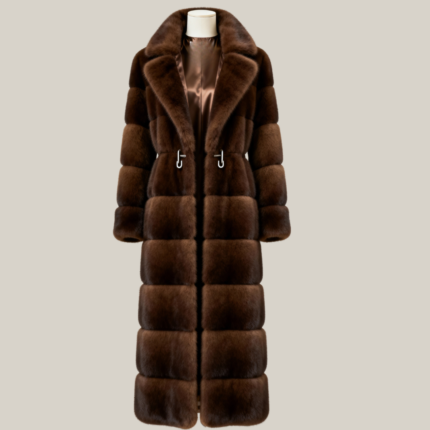Georgina Rodríguez inspired mink fur coat