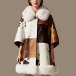 Real Hair-On Cowhide Cape