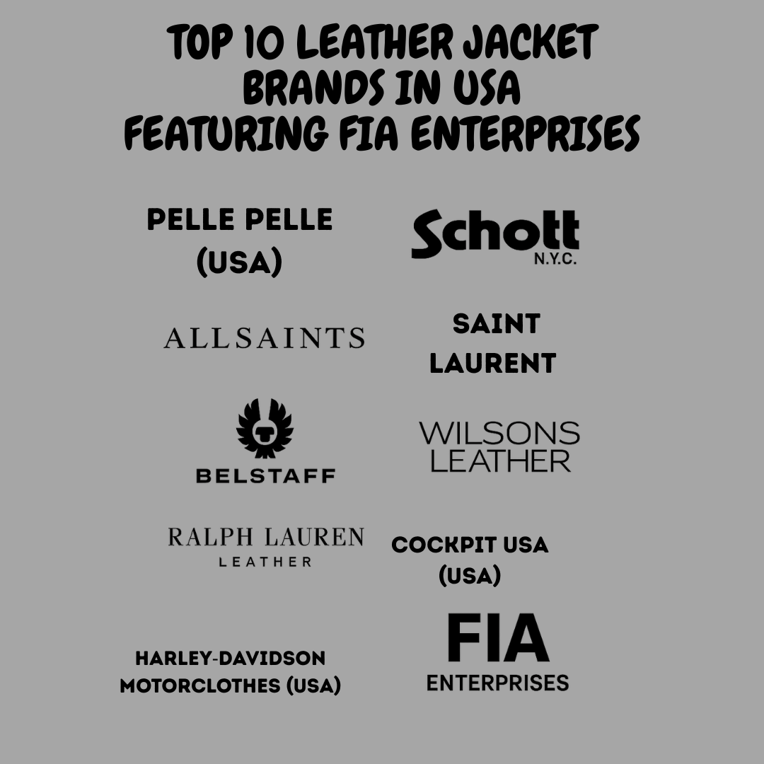 leather jacket brands USA