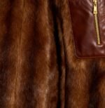 Italian Luxury Mink Fur Coat for Women