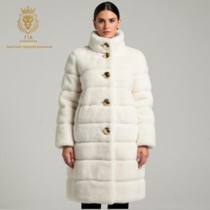 Mink Fur Puffer Coat