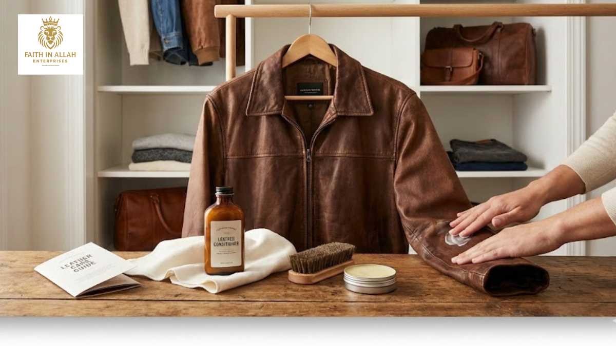 Leather Jacket Care Tips: Cleaning, Conditioning & Storage