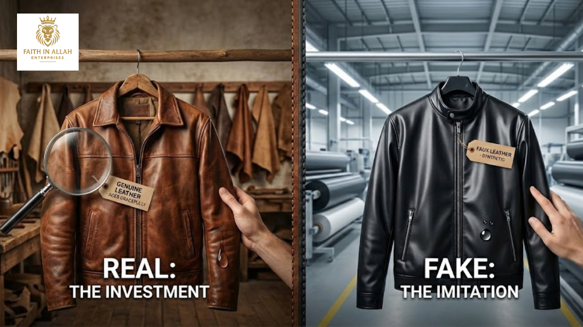 Real vs Fake Leather: How to Spot Genuine Leather Jackets
