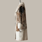 Full Hair-On Cowhide Coat for Women