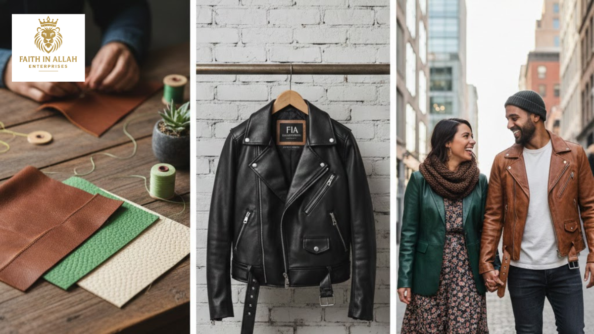 Sustainable Leather Jackets and Ethical Fashion for Summer