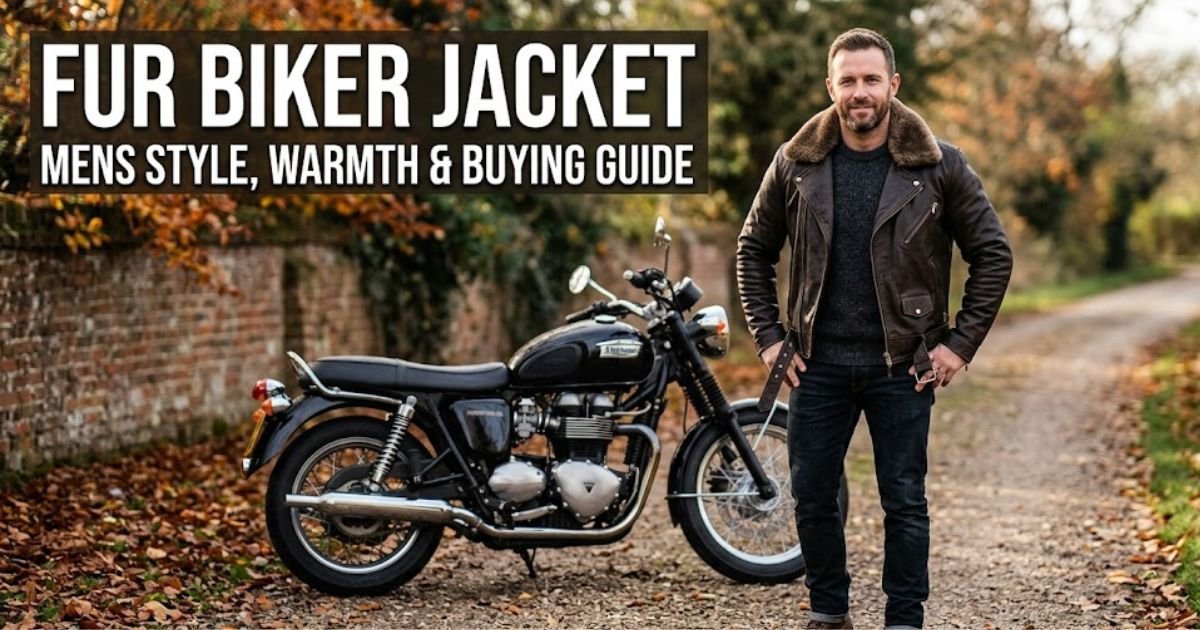 Fur Biker Jacket Mens Style, Warmth and Buying Guide