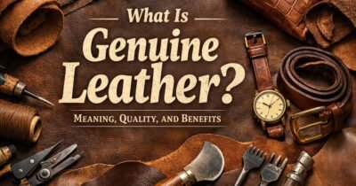 What Is Genuine Leather? Meaning, Quality, and Benefits