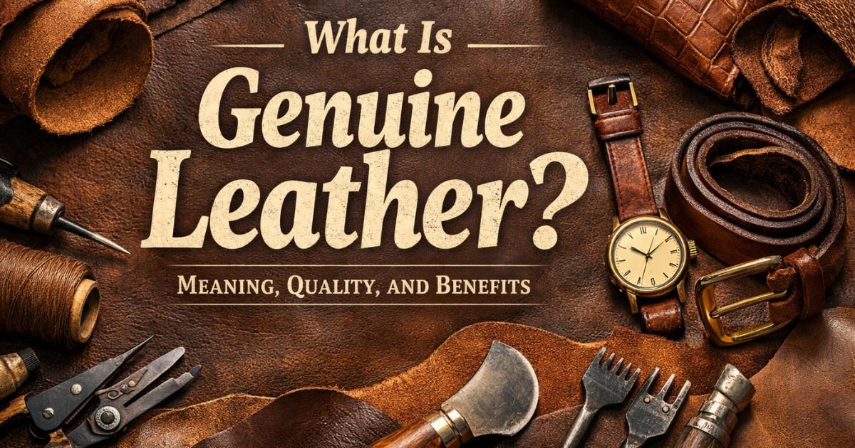 What Is Genuine Leather? Meaning, Quality, and Benefits
