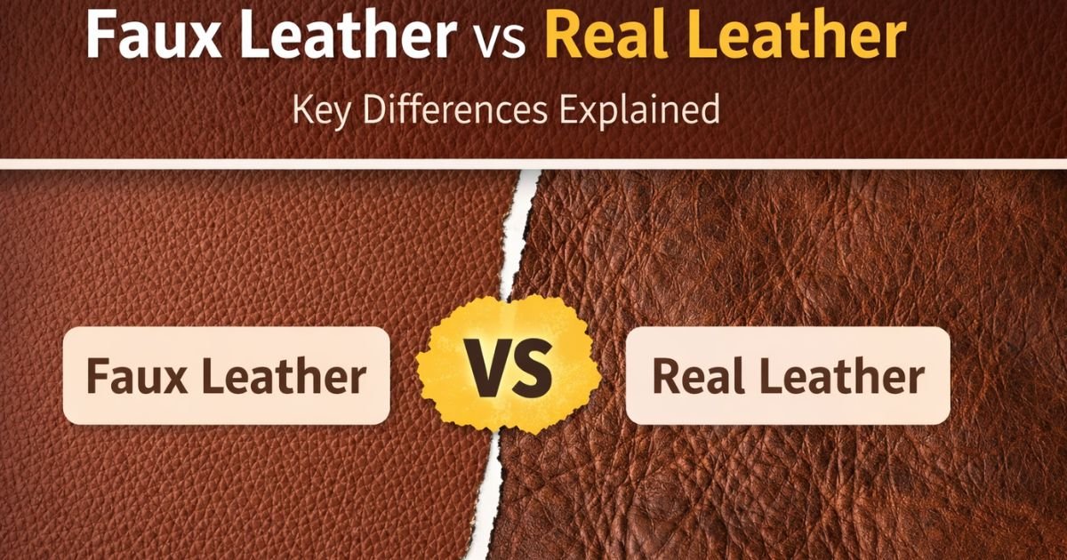 Faux Leather vs Real Leather Key Differences Explained