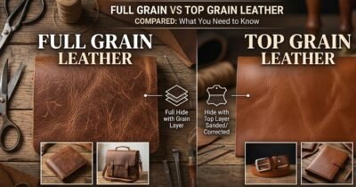 Full Grain Leather vs Top Grain Leather Compared